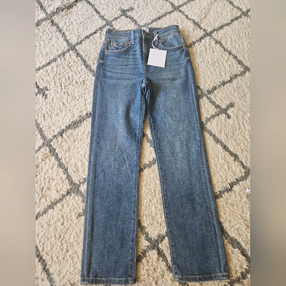 Pistola Monroe High Rise Slim Cigarette Jean Size 24 - Picture 3 of 5